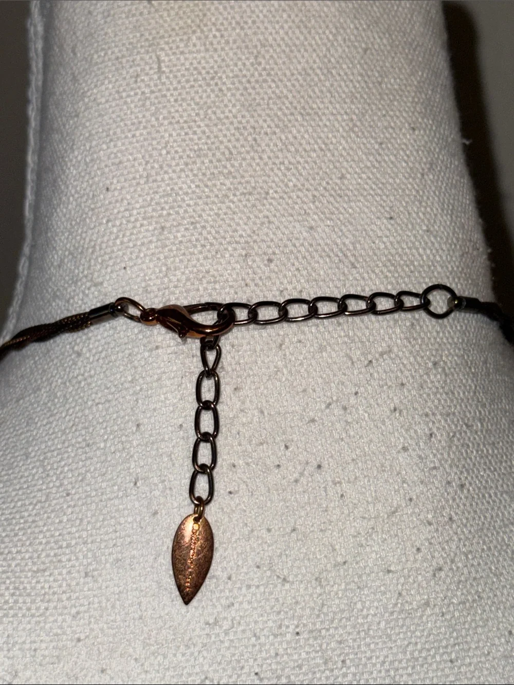 Multi-Strand Brown and Amber Beaded Necklace - 23” length